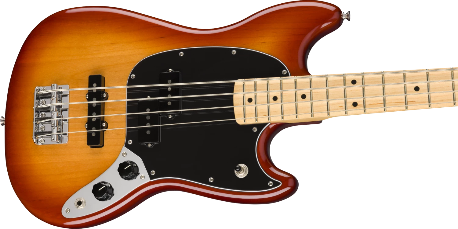 Fender Player Mustang Bass, Sienna Sunburst 6 Fender Player Mustang Bass, Sienna Sunburst