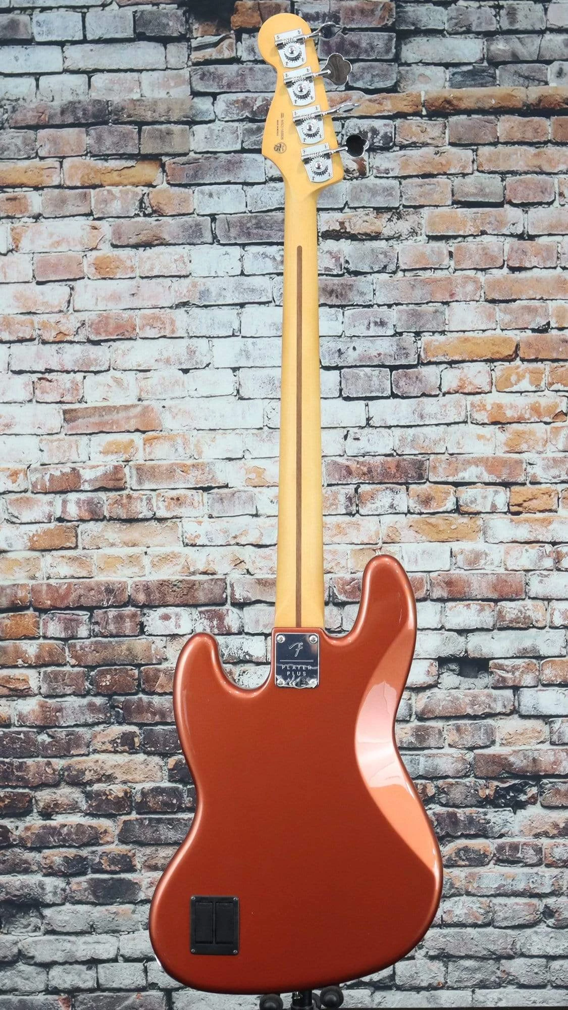 Guitar Fender Player Plus Active Jazz Bass | Aged Candy Apple Red 5 Guitar Fender Player Plus Active Jazz Bass | Aged Candy Apple Red