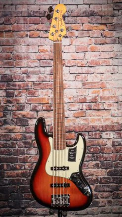 Fender Player Plus Jazz Bass 5 String Guitar | 3 Color Sunburst