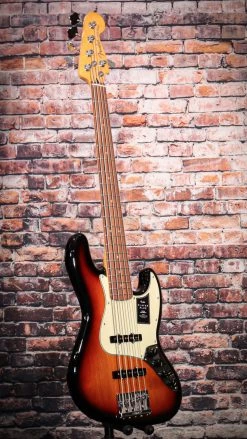 Fender Player Plus Jazz Bass 5 String Guitar | 3 Color Sunburst