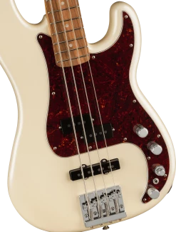 Fender Player Plus Precision Bass, Olympic Pearl Guitar