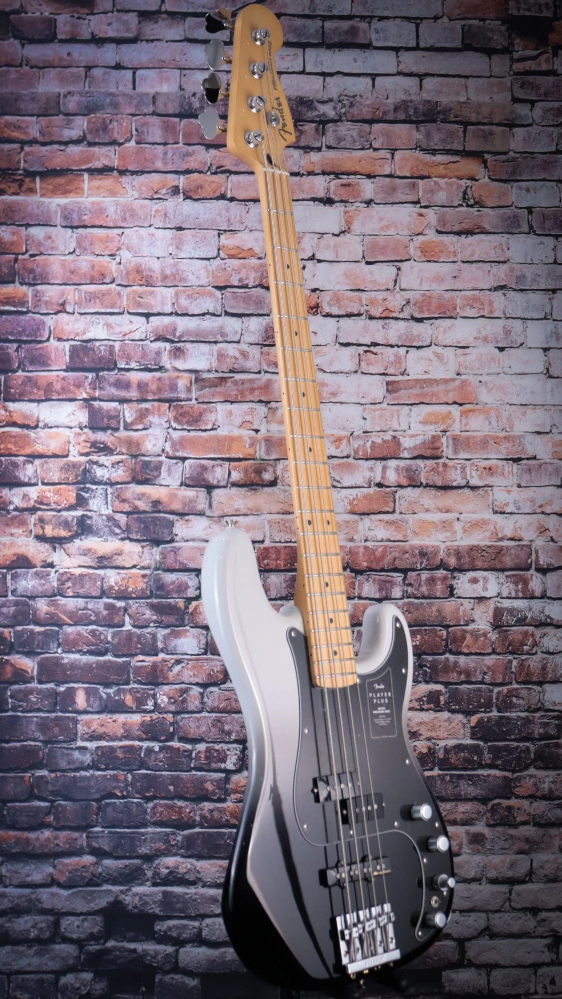 Fender Player Plus Precision Bass | Silver Smoke Guitar 8 Fender Player Plus Precision Bass | Silver Smoke Guitar