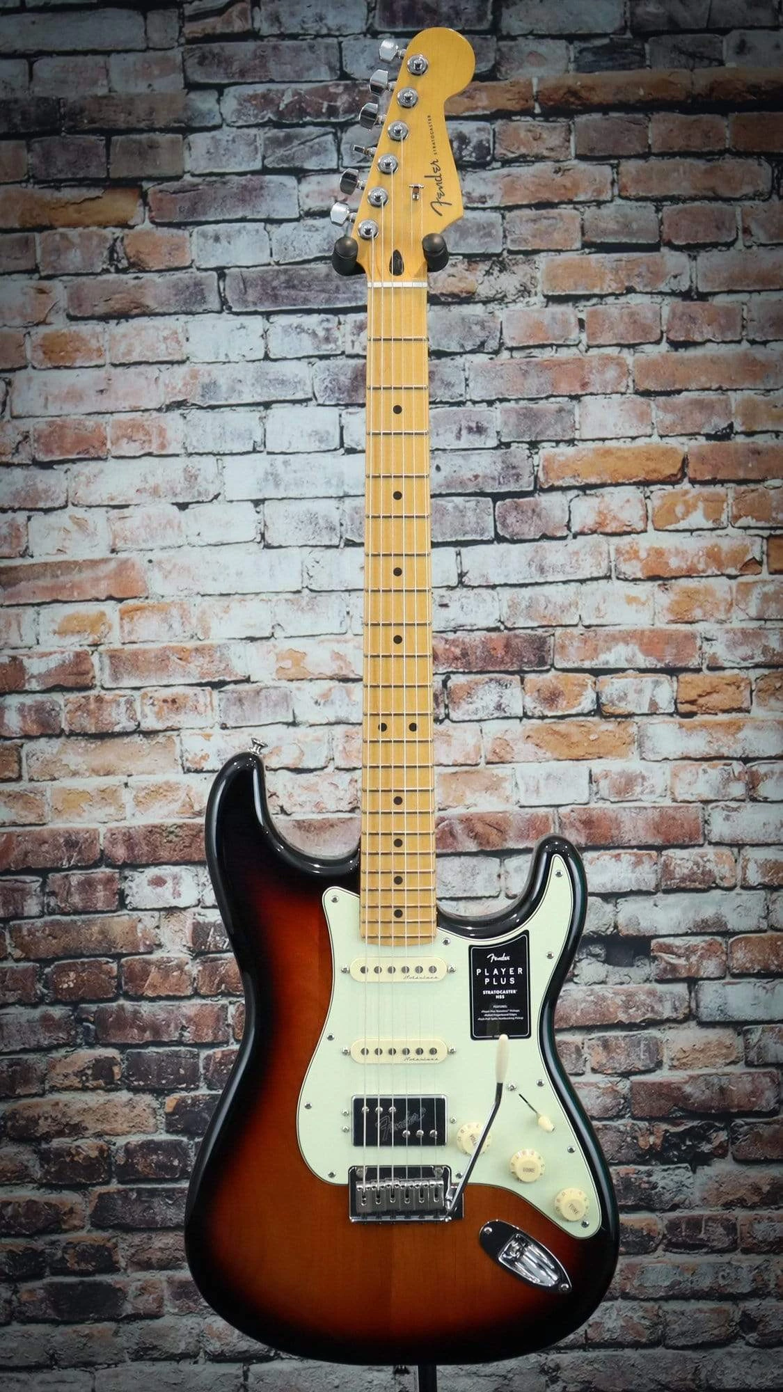 Fender Player Plus Stratocaster HSS | 3-Color Sunburst Guitar 4 Fender Player Plus Stratocaster HSS | 3-Color Sunburst Guitar