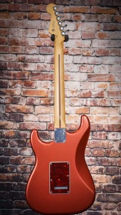 Fender Player Plus Stratocaster | Pau Ferro Aged Candy Apple Red Guitar