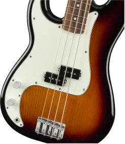 Guitar Fender Player Precision Bass, Left-Handed, 3-Color Sunburst