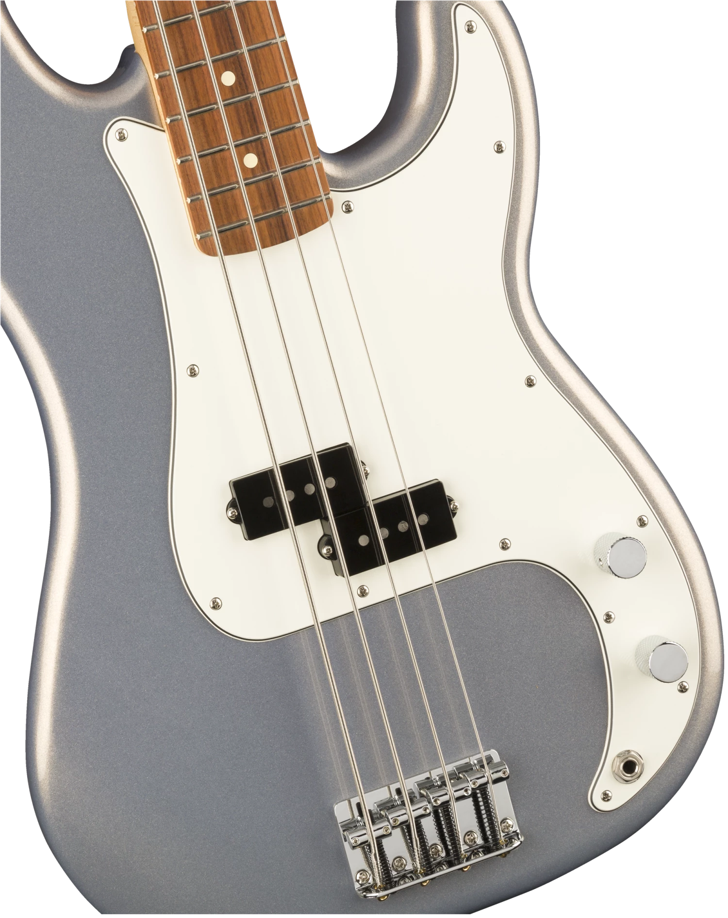 Fender Player Precision Bass, Silver 5 Fender Player Precision Bass, Silver