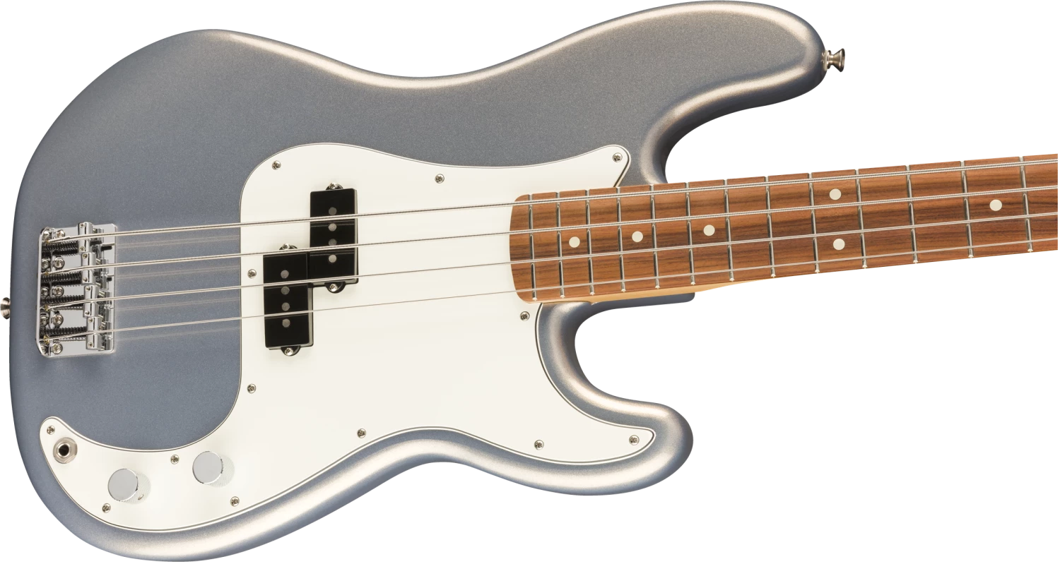 Fender Player Precision Bass, Silver 6 Fender Player Precision Bass, Silver