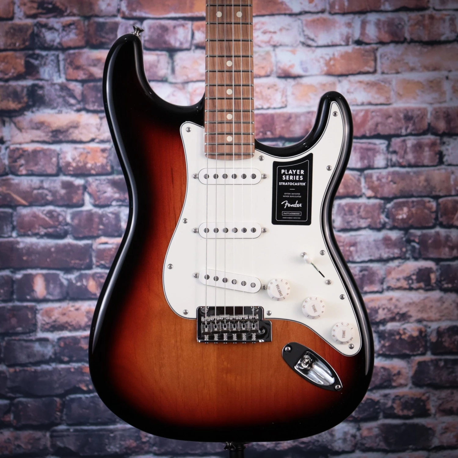 Fender Player Stratocaster Guitar | 3-Color Sunburst 3 Fender Player Stratocaster Guitar | 3-Color Sunburst