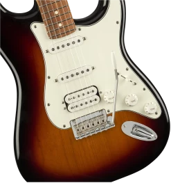 Guitar Fender Player Stratocaster, HSS, 3-Color Sunburst