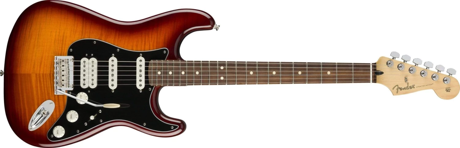 Guitar Fender Player Stratocaster HSS Plus Top | Tobacco Burst 4 Guitar Fender Player Stratocaster HSS Plus Top | Tobacco Burst