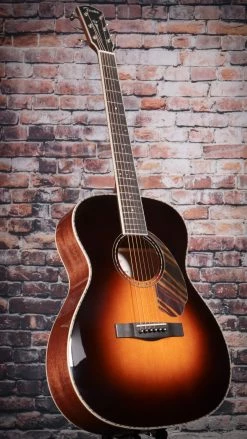 Fender PO-220E Paramount Acoustic Guitar | Vintage Sunburst 13 Fender PO-220E Paramount Acoustic Guitar | Vintage Sunburst
