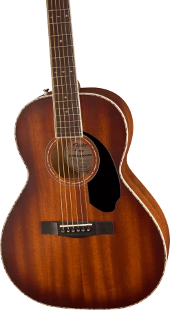 Fender PS-220E Paramount Acoustic Guitar | Aged Cognac Burst