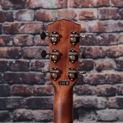 Fender PS-220E Parlor Acoustic Guitar | Vintage Sunburst