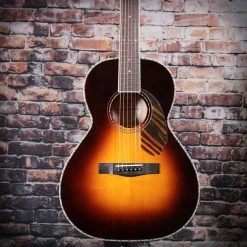 Fender PS-220E Parlor Acoustic Guitar | Vintage Sunburst