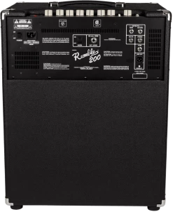 Fender Rumble™ 200 (V3), 120V, Black/Silver | 2370500000