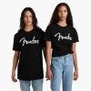 Fender Spaghetti Logo T-Shirt, Black, XXXL | 9101000906 Guitar Accessories
