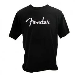 Fender Spaghetti Logo T-Shirt, Black, XXXL | 9101000906 Guitar Accessories