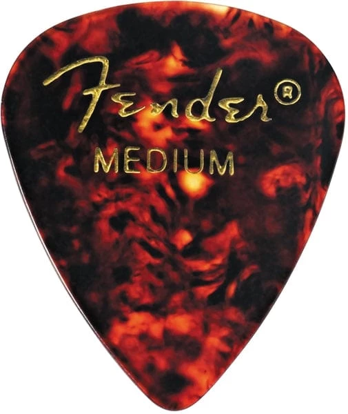 Guitar Accessories Fender Tortoise Shell, 351 Shape, Medium, 12 Pack | 1980351800 3 Guitar Accessories Fender Tortoise Shell, 351 Shape, Medium, 12 Pack | 1980351800