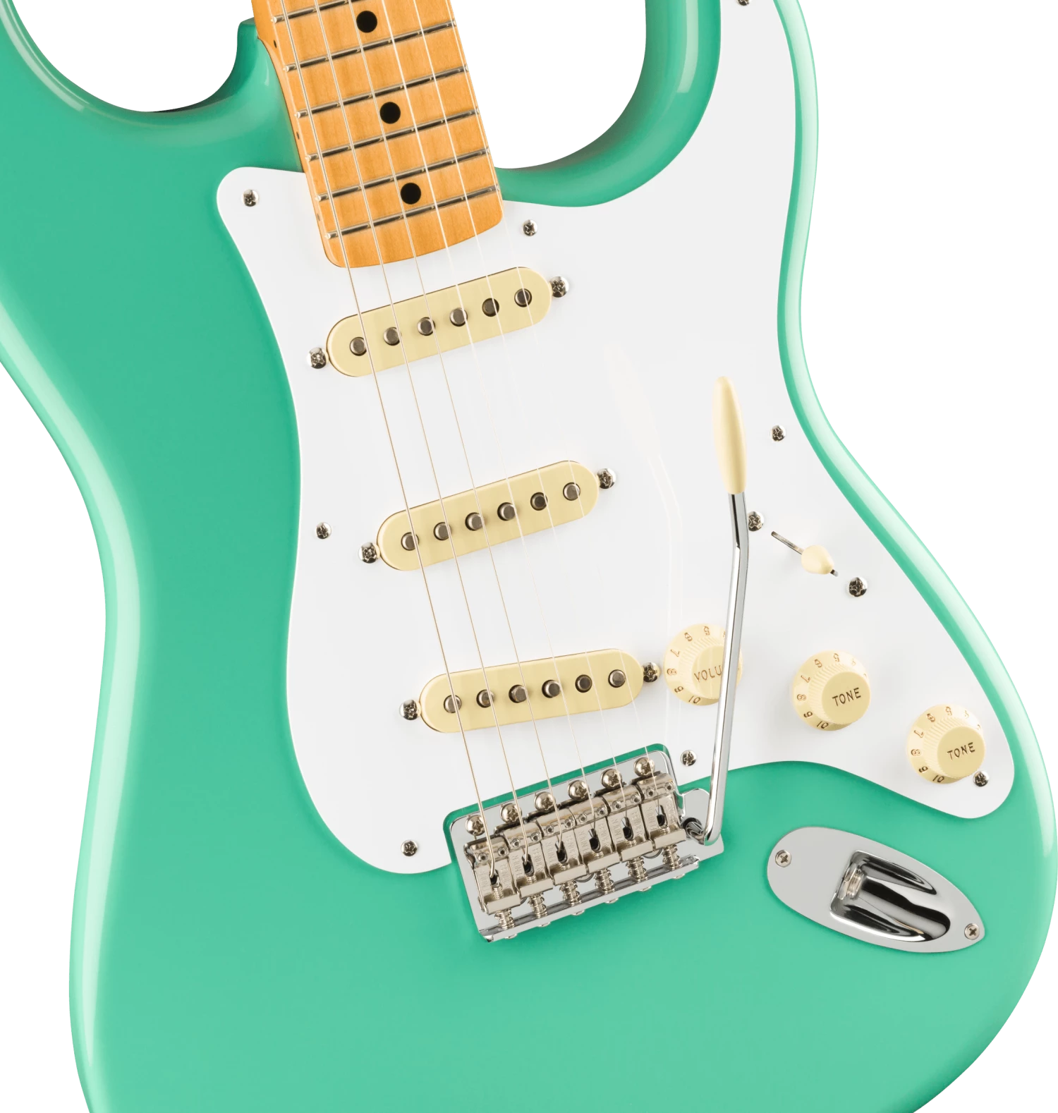 Fender Vintera '50's Stratocaster, Seafoam Green Guitar 5 Fender Vintera '50's Stratocaster, Seafoam Green Guitar