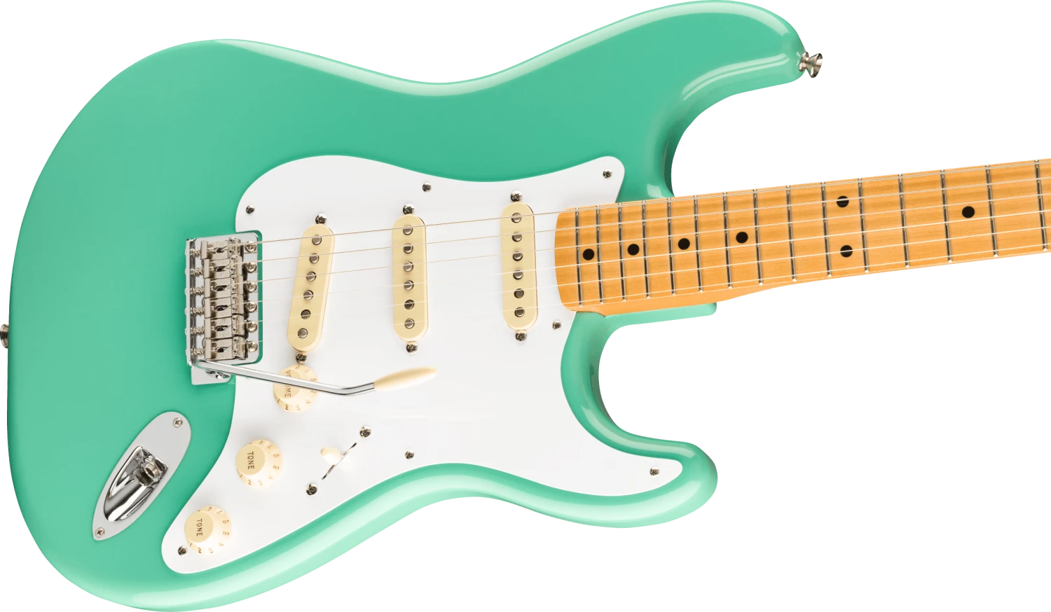 Fender Vintera '50's Stratocaster, Seafoam Green Guitar 6 Fender Vintera '50's Stratocaster, Seafoam Green Guitar