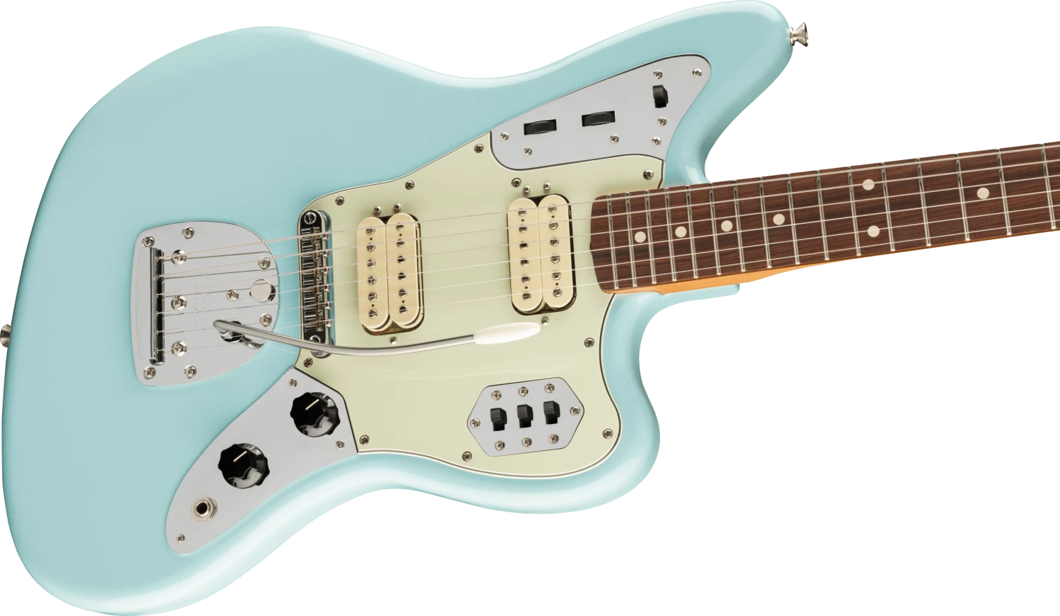 Guitar Fender Vintera '60's Jaguar Modified HH, Sonic Blue 6 Guitar Fender Vintera '60's Jaguar Modified HH, Sonic Blue