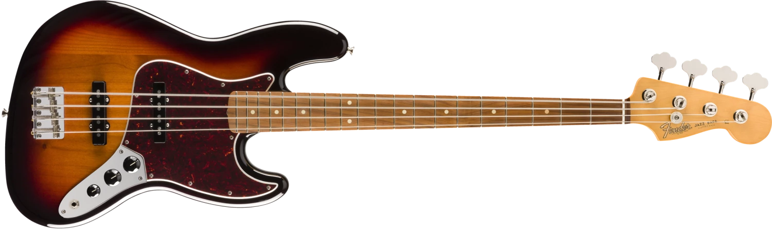 Guitar Fender Vintera '60's Jazz Bass, 3-Color Sunburst 3 Guitar Fender Vintera '60's Jazz Bass, 3-Color Sunburst