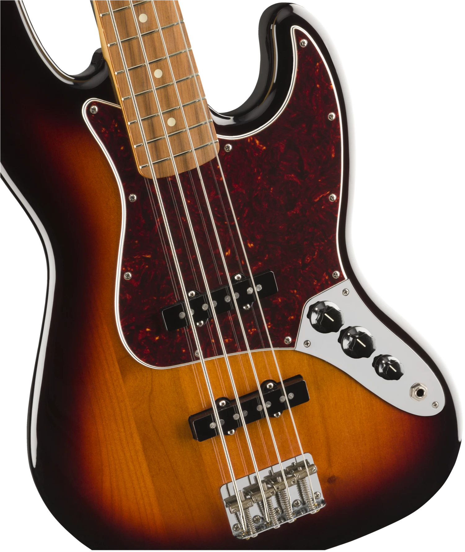 Guitar Fender Vintera '60's Jazz Bass, 3-Color Sunburst 5 Guitar Fender Vintera '60's Jazz Bass, 3-Color Sunburst