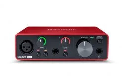 Focusrite Scarlett Solo 3rd Gen Studio/Recording