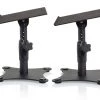 Pro Audio Accessories Gator Cases Adjustable Desktop Studio Monitor Stands (Pair)