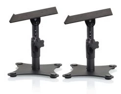 Pro Audio Accessories Gator Cases Adjustable Desktop Studio Monitor Stands (Pair)