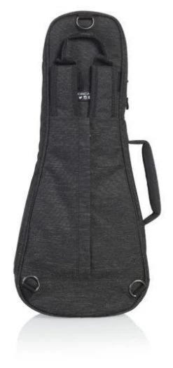 Gator Cases Transit Series Soprano Ukulele Bag | Black Folk Instrument Accessories