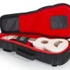 Gator Cases Transit Series Soprano Ukulele Bag | Black Folk Instrument Accessories