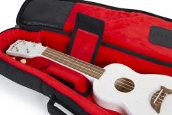 Gator Cases Transit Series Soprano Ukulele Bag | Black Folk Instrument Accessories