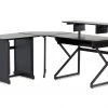 Gator Content Creator Desk Set With Corner Section And Rack Table