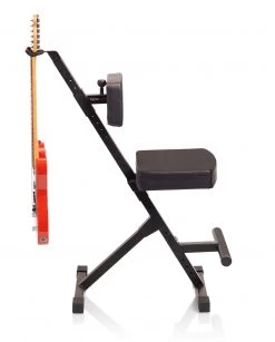 Gator Deluxe Guitar Seat W/ Adjustable Back Rest & Guitar Hanger | GFW-GTR-SEATDLX