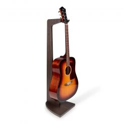 Gator Elite Series Guitar Hanging Stand In Dark Brown Walnut Finish Guitar Accessories