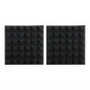 Gator Frameworks Acoustic Pyramid Panel 2-Pack | Charcoal Studio/Recording