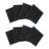 Gator Frameworks Acoustic Pyramid Panel 8-Pack | Charcoal Studio/Recording