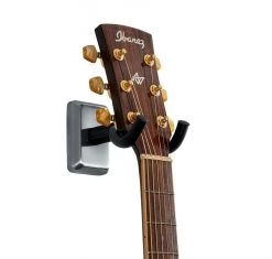 Guitar Accessories Gator Frameworks Chrome Wall Mount Guitar Hanger | GFW-GTR-HNGRSC
