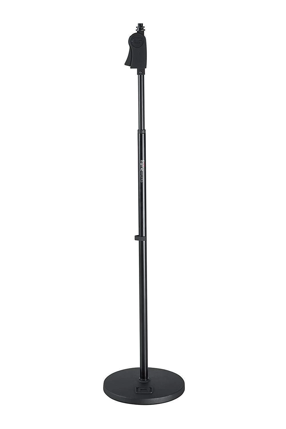 Gator Frameworks GFW-MIC-1001 Roundbase Mic Stand Stands 3 Gator Frameworks GFW-MIC-1001 Roundbase Mic Stand Stands