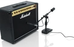 Gator Frameworks Telescoping Boom Mic Stand For Podcasting, Bass Drum, And Amps | GFW-MIC-0822 Pro Audio Accessories