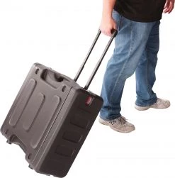 Gator G-PROR Pro-Series Molded Pro Audio Rack | W/ Wheels | 19" Depth