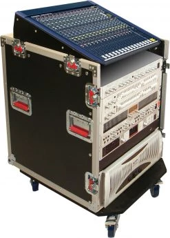 Portable Racks Gator G-TOUR-GRC12X12 12U Top 12U Side Audio Road Console Rack