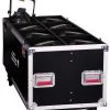 Light Fixtures Gator G-TOURPAR64-LED-8 ATA LED PAR 64 Transport Case