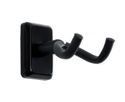 Gator GFW-GTR-HNGRBL Frameworks Wall Mounted Guitar Hanger With Black Mounting Plate