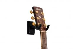Gator GFW-GTR-HNGRBL Frameworks Wall Mounted Guitar Hanger With Black Mounting Plate