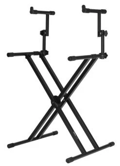 Gator GFW-KEY-5100X 2 Tier X-Style Keyboard Stand