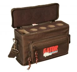 Gator GM-4 Padded Microphone Bag | 4 Mics Bag / Case