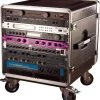 Portable Racks Gator GRC-BASE Series Audio Console Rack Bases | With Casters