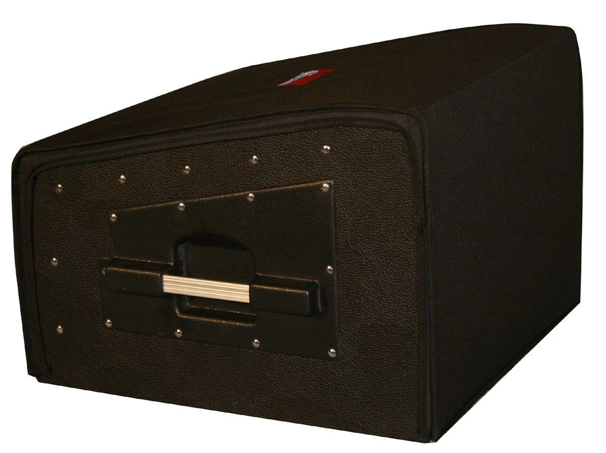 Gator GRCW-10X4 10U Top 4U Side Wood Console Audio Rack 4 Gator GRCW-10X4 10U Top 4U Side Wood Console Audio Rack